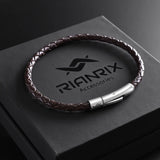 Liam - 4mm Leather Bolo Bracelet (dark brown)