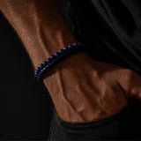 Julian - Leather bracelet with Sodalite stone