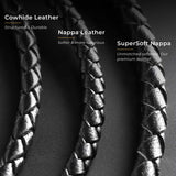 Cole - 4mm Leather Bolo Bracelet (Classic Black)