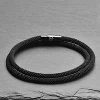 The Essential Stack - 4mm doube-layer Milan rope bracelets
