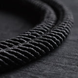 Noir — 4mm Double-Layer Milan Rope