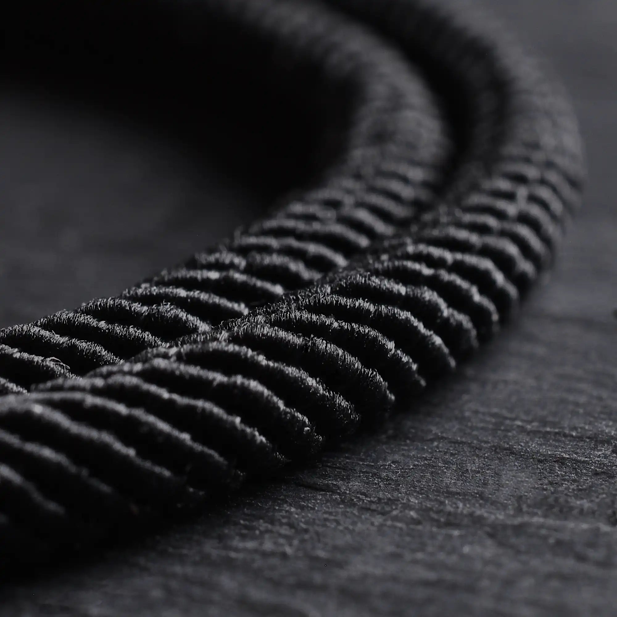 Noir — 4mm Double-Layer Milan Rope