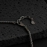 Vector — Black Bar Pendant Necklace