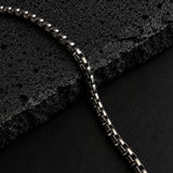 Vector — Black Bar Pendant Necklace